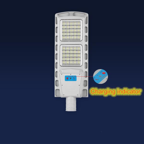 200w  led street light with solar panel integrated all in one led solar street light outdoor aluminum housing wall mount