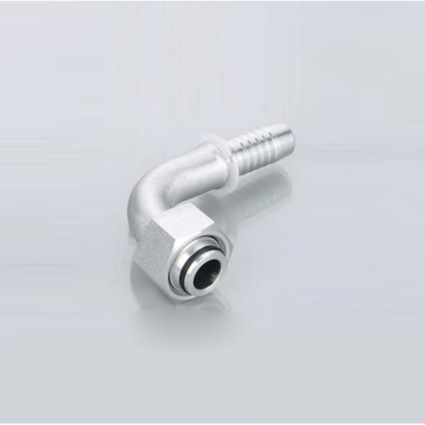 Шестьугольная голова 90 градусов метрическая женщина 24 градуса конус O-кольцо 20591 Гидравлический шланг монтаж