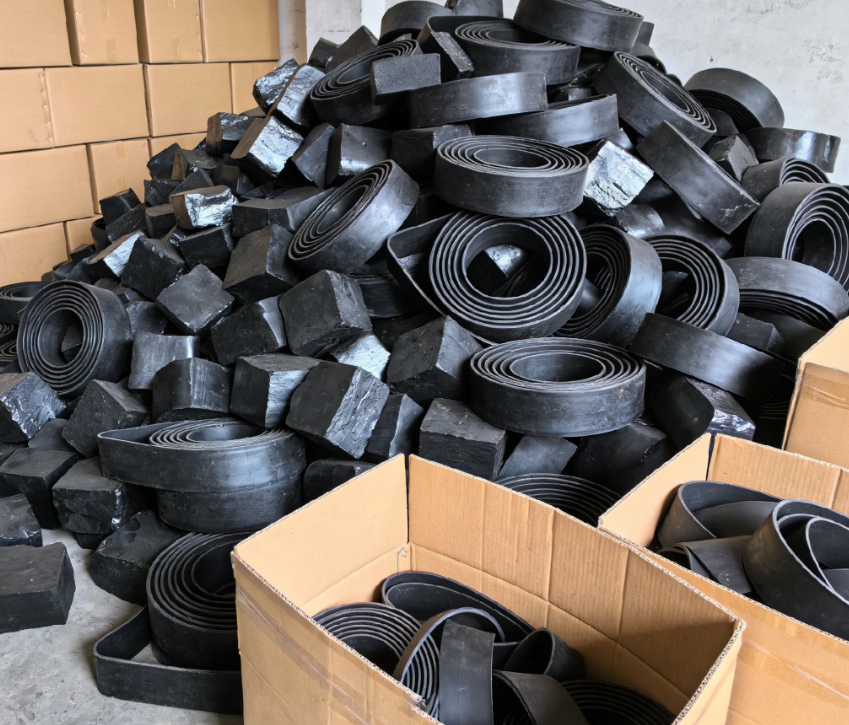 Industrial Rubber Compounds High Durability Custom Rubber Mix With High Elongation For Gaskets