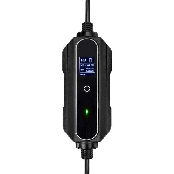 EU Plug French UK US Connectors 16A Portable EV Charger AC/DC For Electric Vehicle