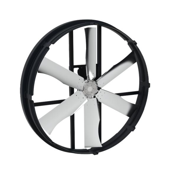 1830mm Blade Diameter Panel Fan with 120,000m³/h Air Volume and Outer Rotor Permanent Magnet Brushless DC Motor for Livestock Ventilation