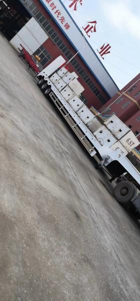 3/4 Axles 60-100 Ton Heavy Duty Lowbed Transport Trailer with Multi Axle Hydraulic