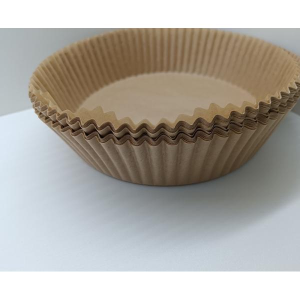 Вкладыши толстого Fryer воздуха устранимые придают квадратную форму Unbleached вкладышам пергаментной бумаги