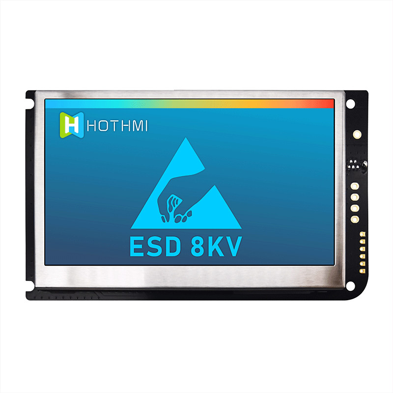 4,3 дисплей экрана касания TFT UART дюйма сопротивляющийся LCD 480x272 С ДОСКОЙ РЕГУЛЯТОРА LCD