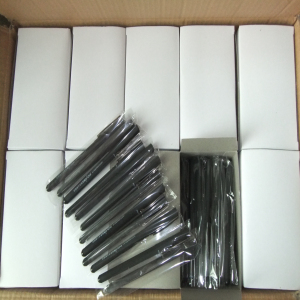 Gel pen,Promotional gel-ink pen with cap,black rubber gel-ink pen,