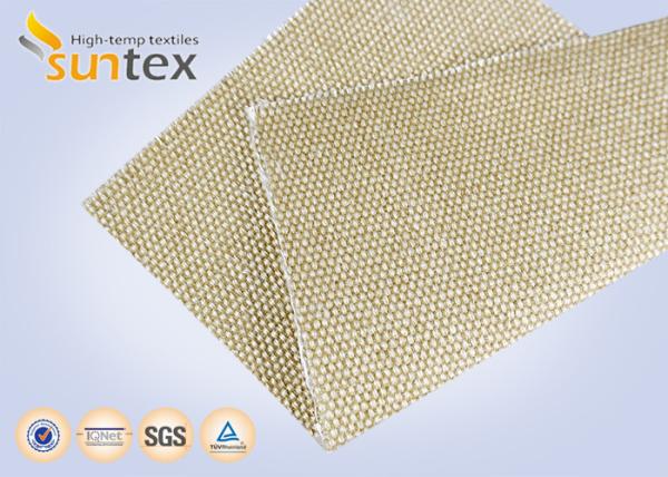 Vermiculite Coated Fiberglass Fabric 1200°C Fireproof Thermal Insulation