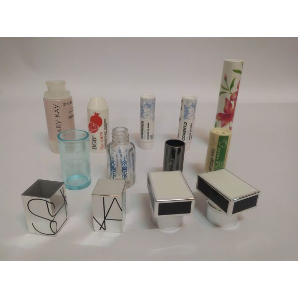 Cylindrical 2 Color Screen Printing Machine Automatic For Lipstick Tubes Plastic Bottles