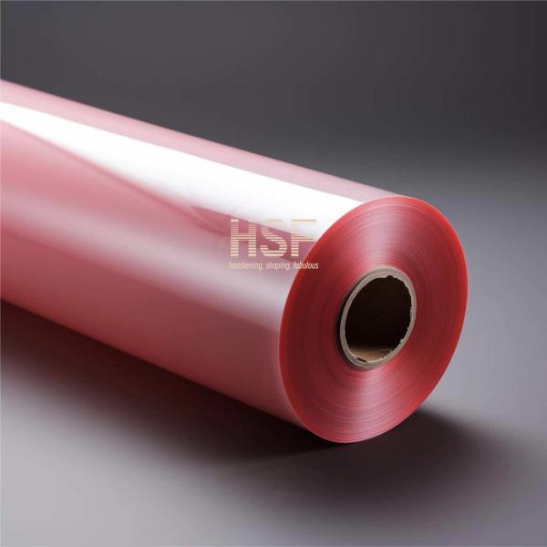 80uM Red Monoaxial Orientation Polyethylene PE Film Used In Horticulture