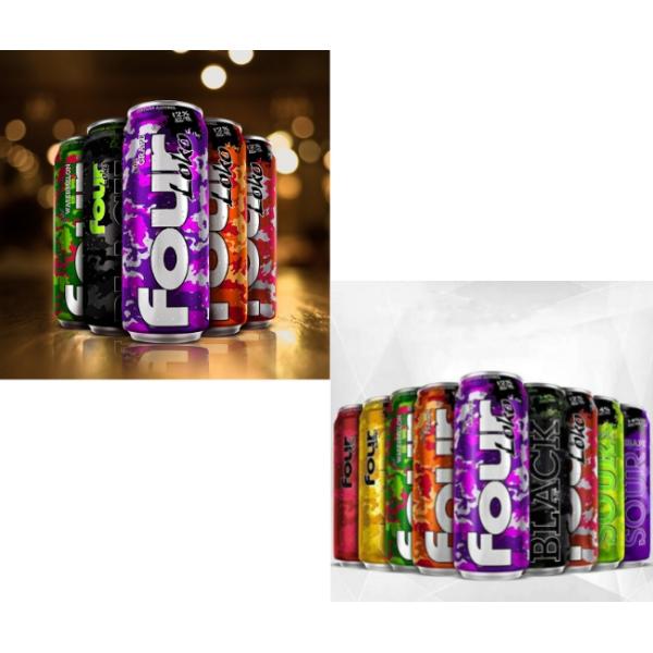 Four Loko 695ml Cocktail Drinks Packaging Empty Aluminum Cans 24oz