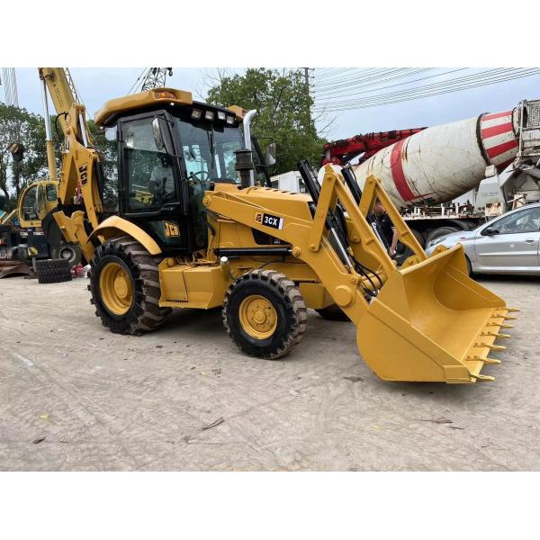 Used Japan Original Paint Loader JCB 3CX High Operating Efficiency HINO Engine