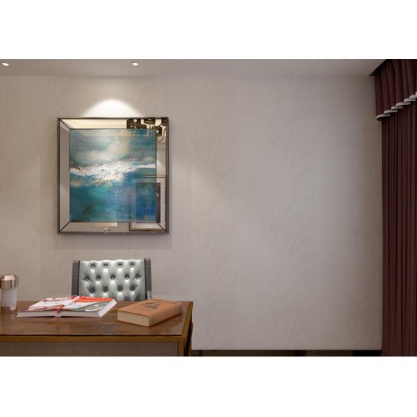 Waterproof Asian Inspired Wallpaper , Leaf Pattern Modern House Wallpaper