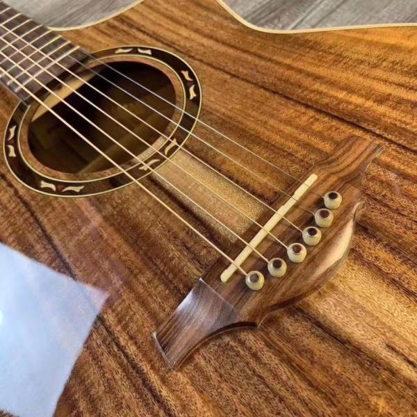 41 inch All solid koa wood Acoustic Guitar,New arrival Solid KOA Guitar,hand made koa