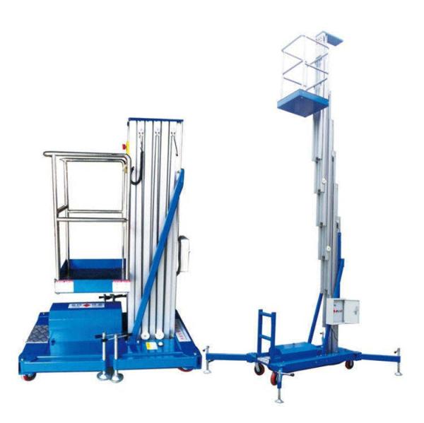 6 - 12m Aluminum Alloy Single Person Hydraulic Lifting Platform Electric Aerial Lift