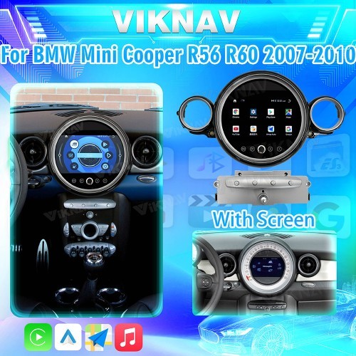 BMW Mini Cooper Автомобильное стерео оборудование Радиоэкран 2007-2010 Система Android