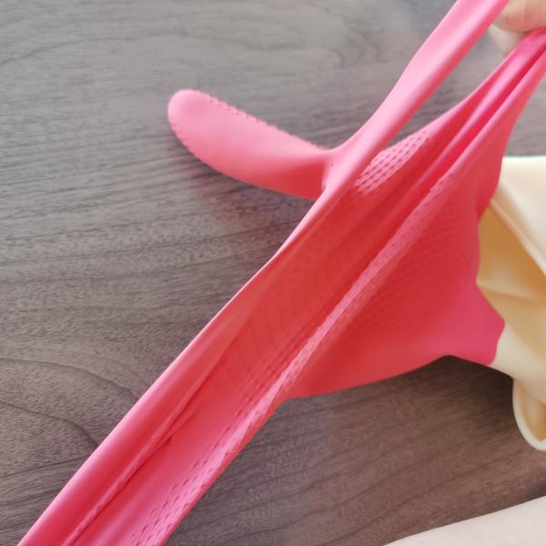 Puncture Prevention Latex Household Glove Thickening Chemical Resistant Latex Gloves