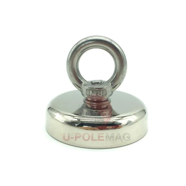 Диа 60 мм 350 фунтов Сила Неодимовый магнит рыболовный комплект с D10 мм x L10M размер веревки