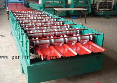 Roulement de coupure hydraulique du toit 5.5KW formant la machine, feuille ondulée faisant la machine