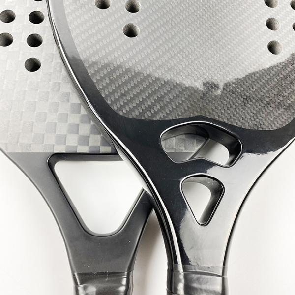 Padel Beach Tennis Paddle Rackets With DIY Logo And Brand 18k Carbon Fiber