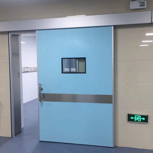 Automatic Finished Interior Steel Sliding Doors For Hospital Patient Rooms