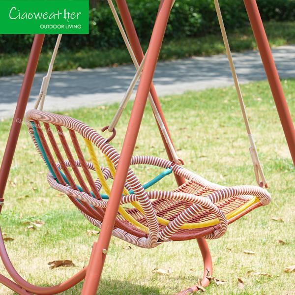 Customized Color Garden Swing Chairs Patio Backyard Outdoor Swing Canopy Seat Cushions Cover for Backyard Furniture