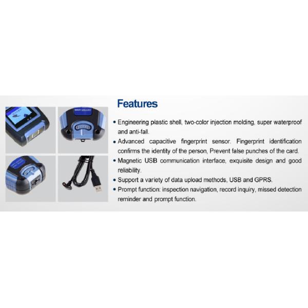 Отпечаток пальцев RFID GPS   Система в реальном времени IP68 путешествия предохранителя защитная