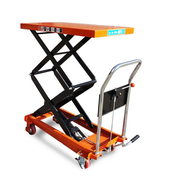 PT1000A Load Capacity 1000kg 1ton Pedal Hydraulic Manual Lifting Platform