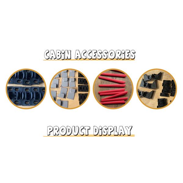 Cabina de funcionamiento para excavadora excavadora de ruedas