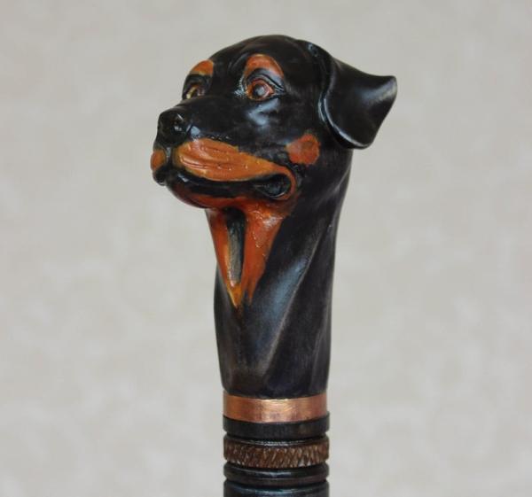 Carved umbrella with black walnut and beech handle wood handle curved handle umbrella