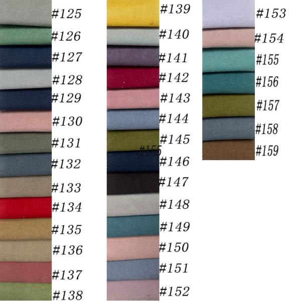 Polyester Peach Skin Fabric - 75D/144F Customizable Soft Brushed Polyester for Apparel & Home Textiles