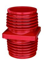TG1-12Q/152X152 Epoxy Resin Bushing / Switchgear Insulating Wall Bushing