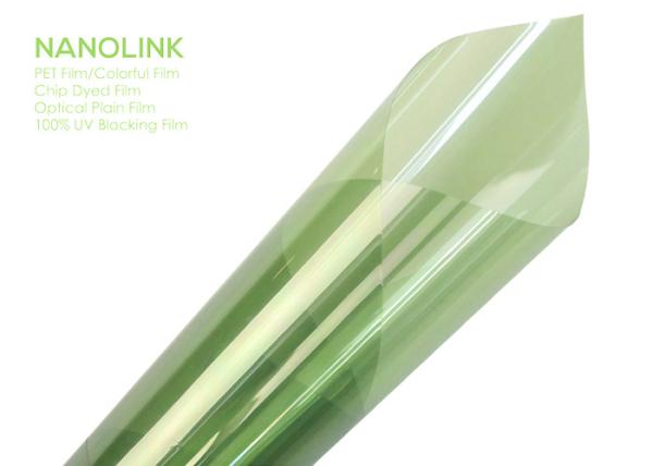 Nano Ceramic Uv Protective Film For Car Windows , Smart Tinted One Sided Window Film