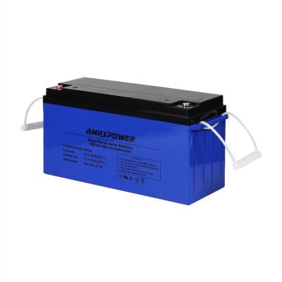 UPS 12v 150ah 200Ah Solar Sealed Vrla Maintenance Free Deep Cycle Marine Battery
