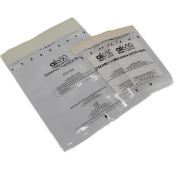 3-х слойный одноразовый биоразлагаемый мешок для образцов в автоклаве