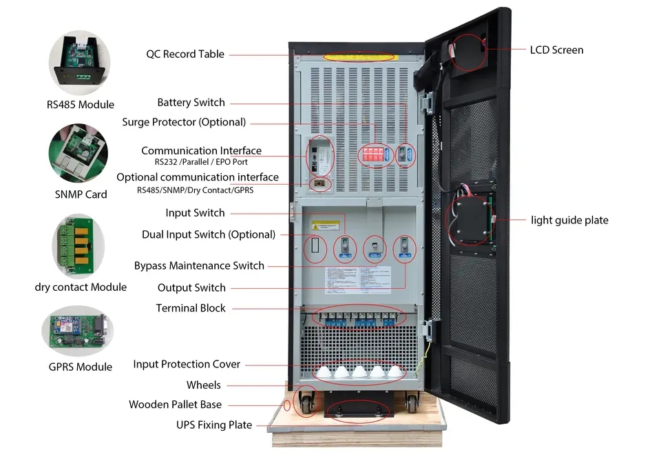резервное электропитание 10k-200kva для комнаты радиосвязи фабрики