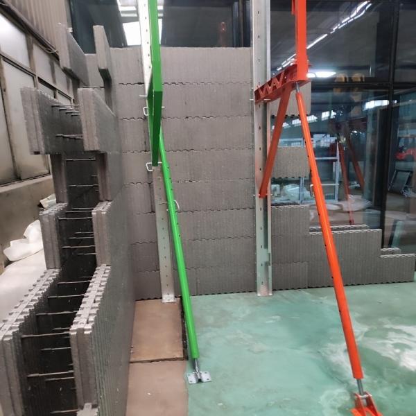 Reforço de aço de cor personalizado para construção ICF Suporte de parede em espessura de 2 mm