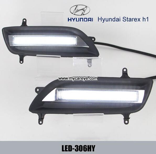 HYUNDAI Starex H1 DRL LED Daytime Running Lights car exterior daylight