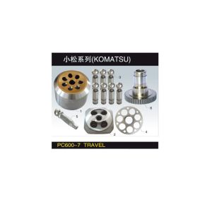 OEM Komatsu PC600-7 Travel Motor Parts with Steel Iron and Copper Construction Half Year Warranty and Professional Engineer Solution