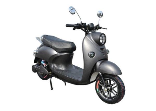 Ash Plastic Body Electric Powered Moped / Bike Moped Alloy Wheel Front Disc Brake