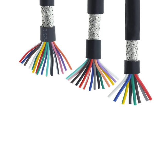 Cable de jaqueta de pitch UL2464 20AWG*6C OD6.4mm preto