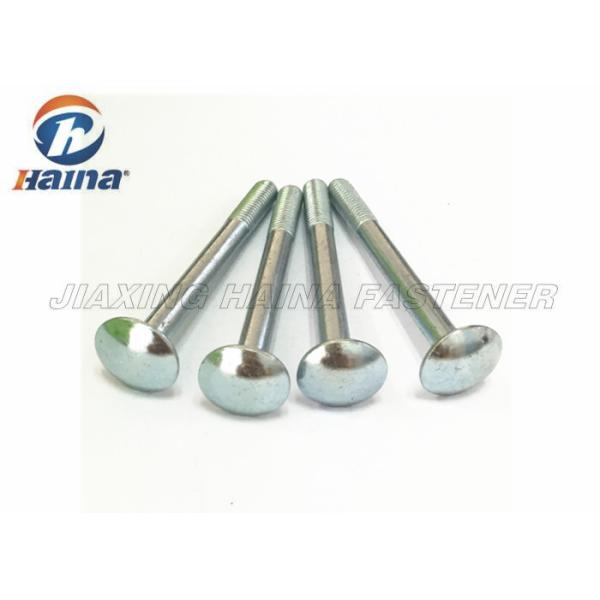 DIN603 Blue-White Zinc Plated Mushroom Head Square Neck Carriage Bolt