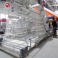Um tipo sistema automático completo da gaiola de bateria na exploração avícola