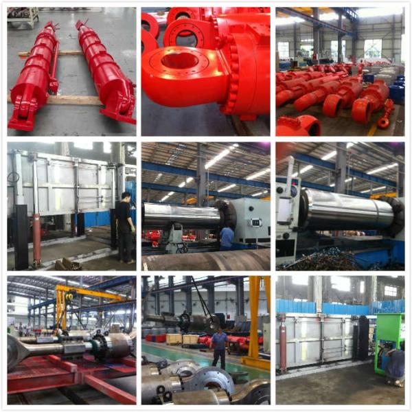 Double Acting Welded High Pressure Hydraulic Cylinder with Piston