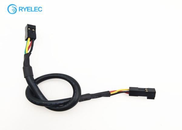 4*7/0.20純粋な銅の注文ワイヤー馬具Molex PN 22-55-2042 4つのPin Du Pontのコネクター