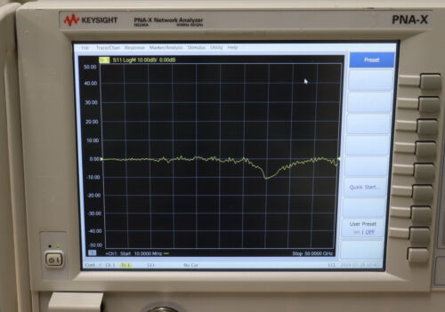 Keysight N5245A PNA-X Vector Network Analyzer 10MHz to 50GHz with 2-Ports and 126 dB Dynamic Range