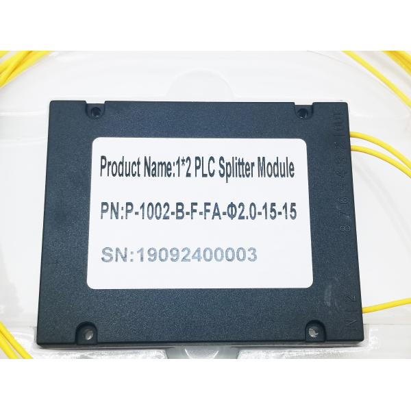 Splitter Plc оптического волокна одиночного режима 1x2 G65A71 LSZH FC APC