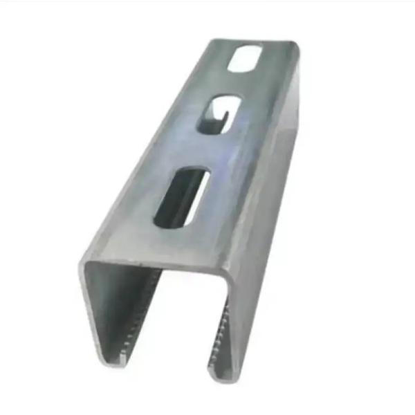 Corrosion Resistant Stainless Steel Unistrut 10 Ft C Shaped Rust Resistance