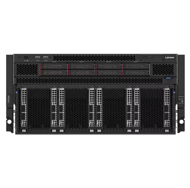 Lenovo ThinkSystem SR780a V3 Rack Server with 5th Gen Intel Xeon Scalable Processors Up to 4TB DDR5 Memory and 8x NVIDIA HGX H200 GPUs