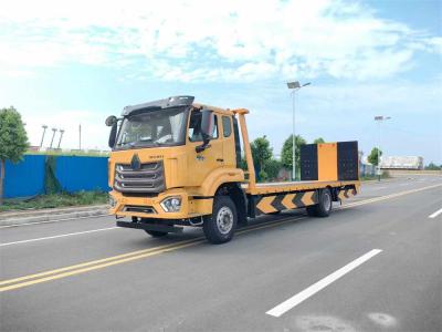 6 Wheels Sinotruck Howo Wrrcker Bed Winch Support Excavator Loading Road Rescue Truck