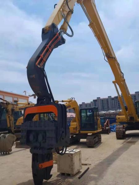 35-50 Tons Excavator Vibro Hammer Used Hydraulic Mini  Pile Driver