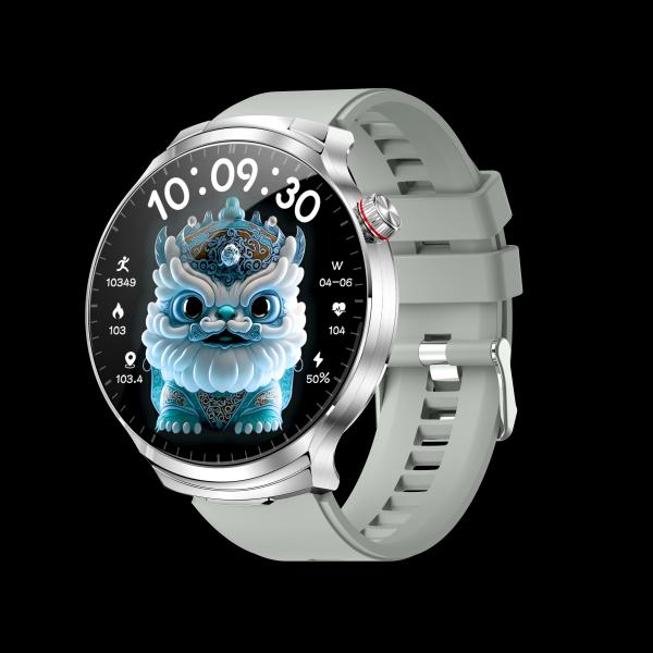 High Resolution TWS Smart Watch with Wireless Earbuds and Full Touch Screen and Long Battery Life